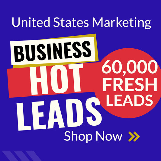 55,000 LEADS - FRESH, ACTIVE  & VERIFIED MONEY MAKING BUSINESS LEADS