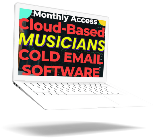 MUSICIAN PACKAGE Monthly Access | Cloud-Based AI Sales Outreach & Cold Email Platform + MUSIC PROMO & SUBMISSION LEADS